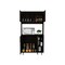 Tuhome 95 Pantry Kit, Four Legs, Double Door Cabinet, Three Shelves, Black ALW5577 - alternate 5